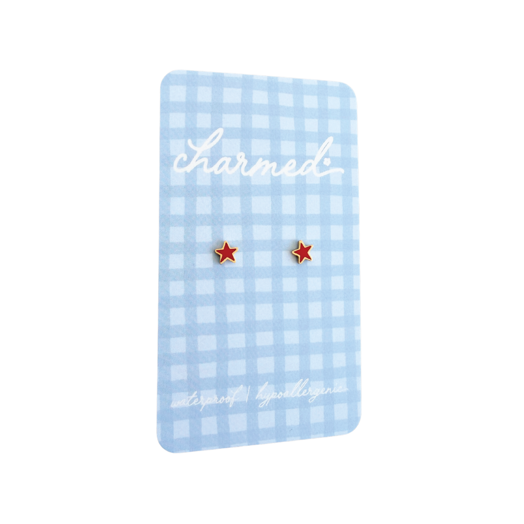 Red Star | Hypoallergenic & Screw-back