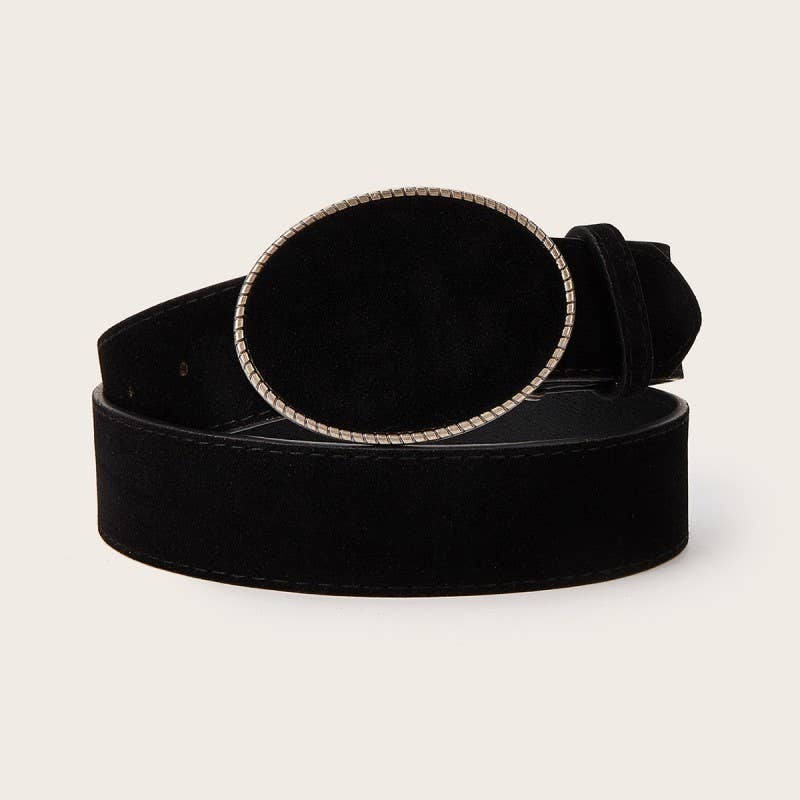 Leopard Western Buckle Belt