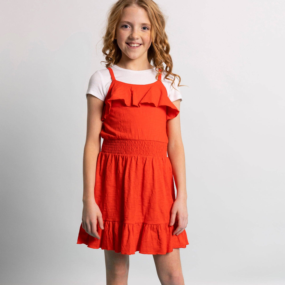 Girls Flounce Dress