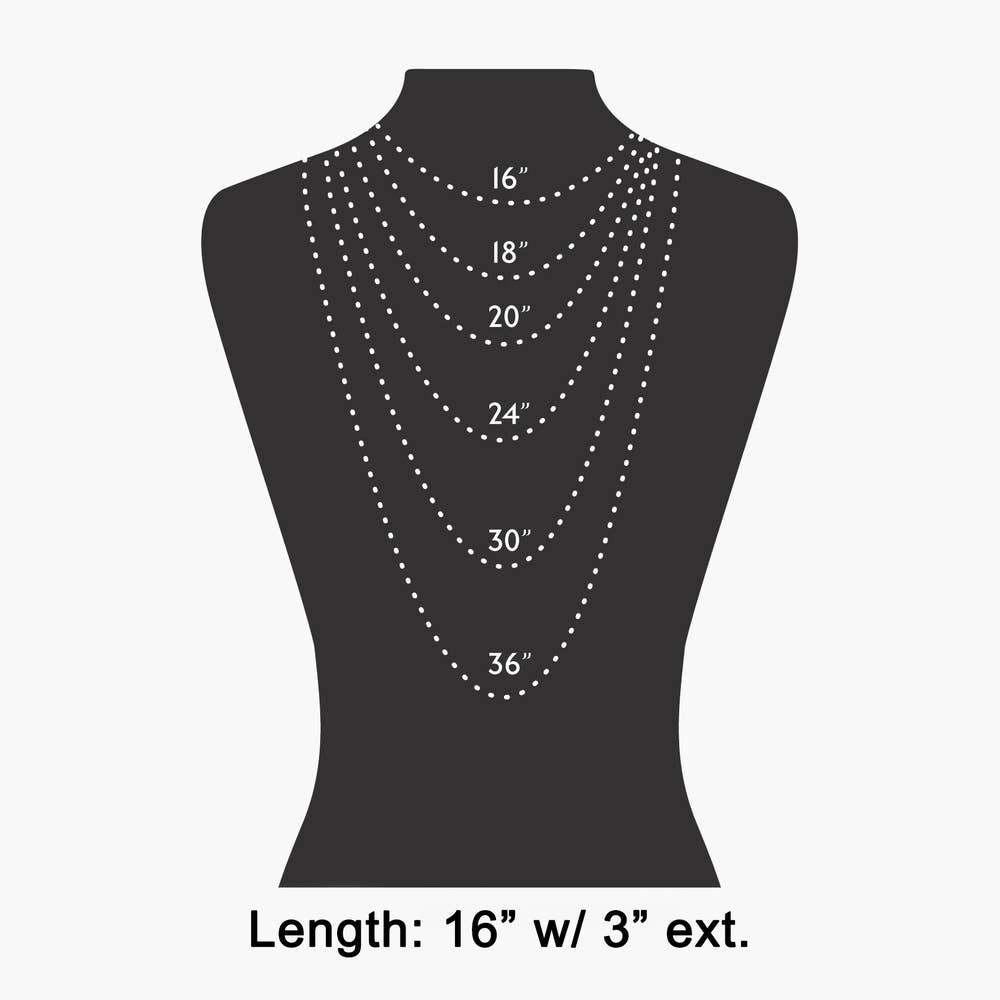 Horsebit Rolo Chain Necklace