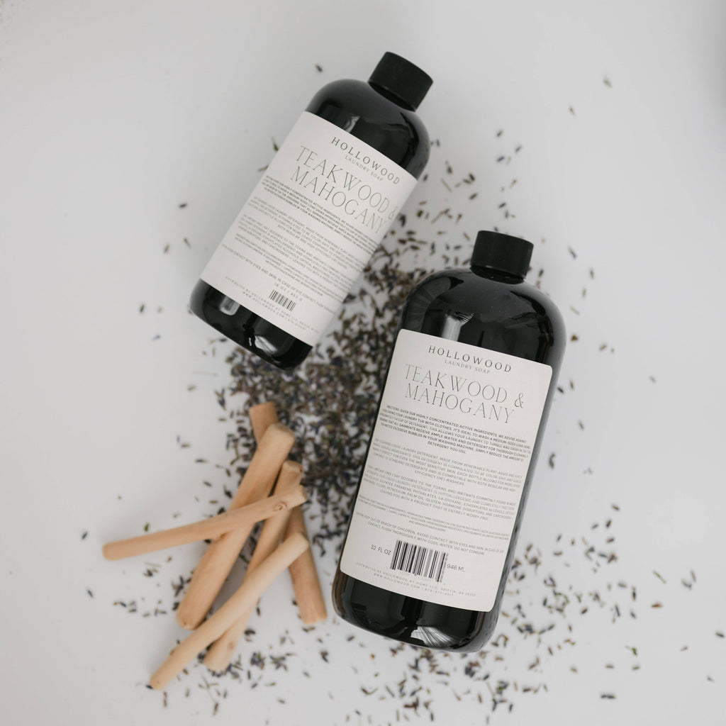 Teakwood + Mahogany Laundry Soap