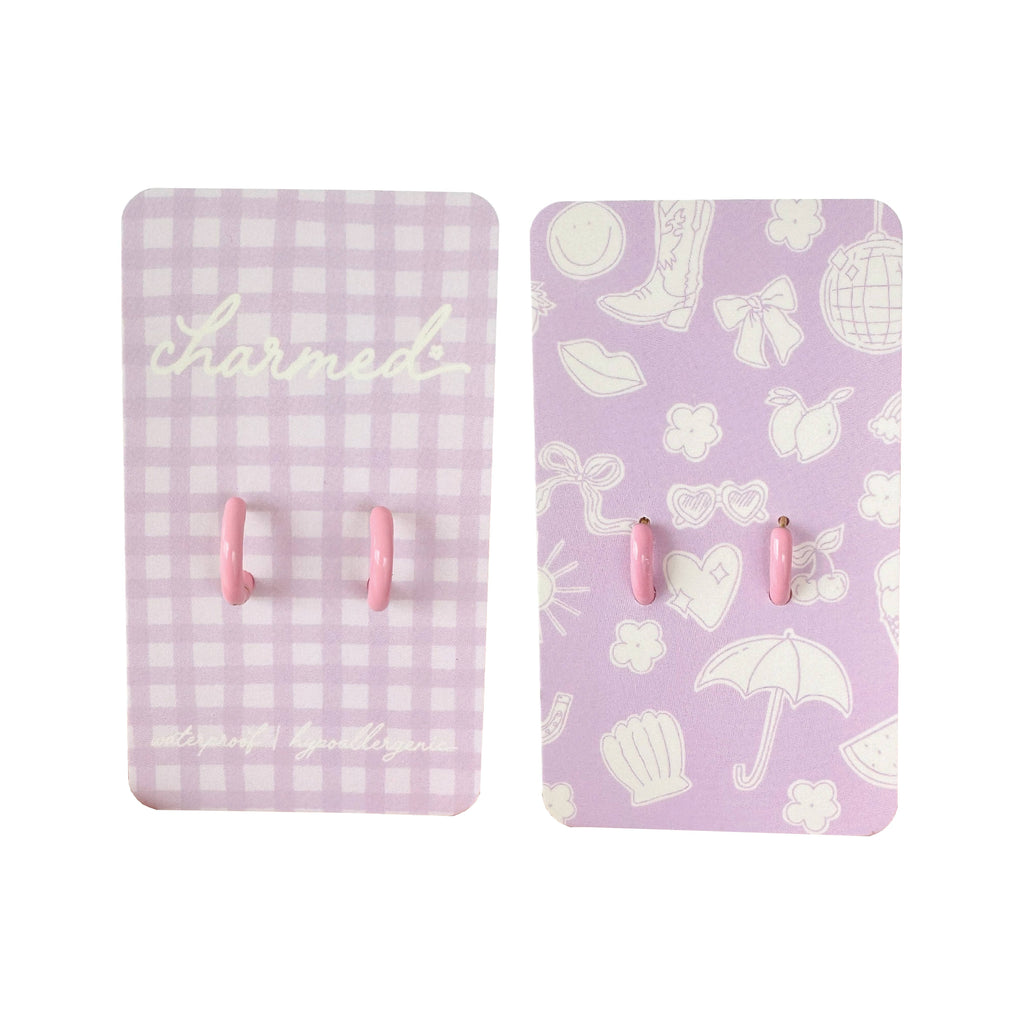 Pink Click-In Hoops