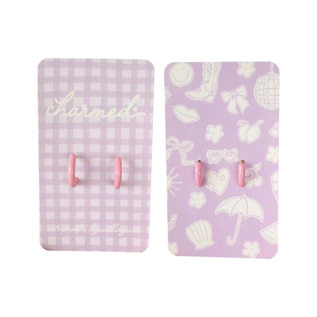 Pink Click-In Hoops