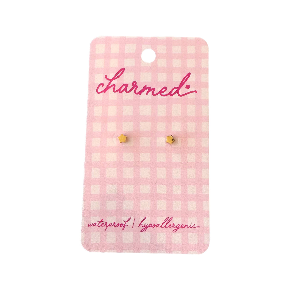 Star Screw-Back Earrings