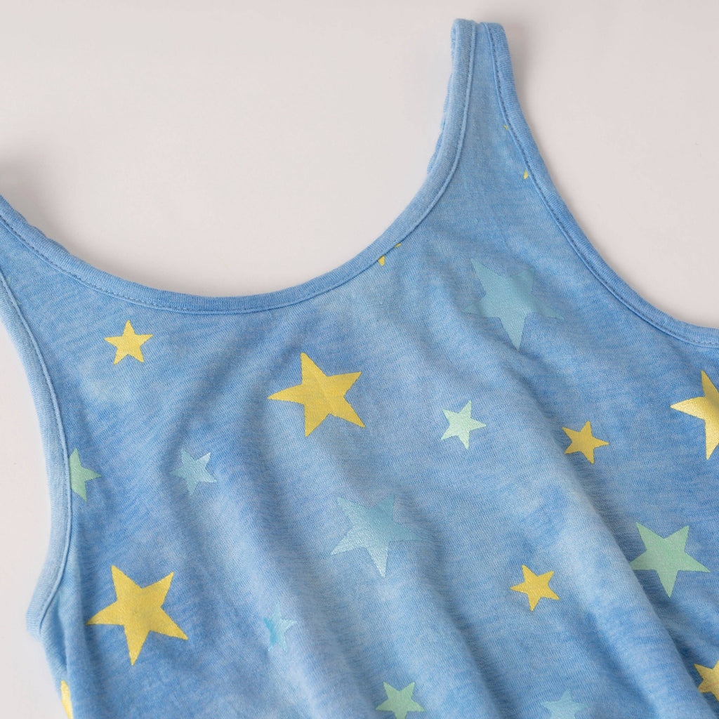 Girls Star Braided Tank