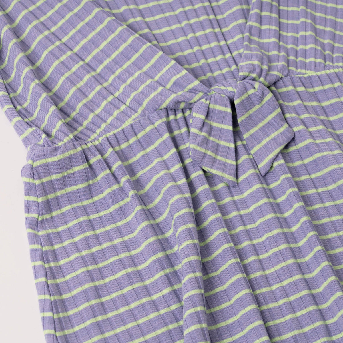 Tie Front Stripe Dress