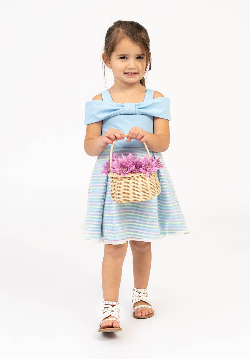 Girls Audrey Stripe Dress
