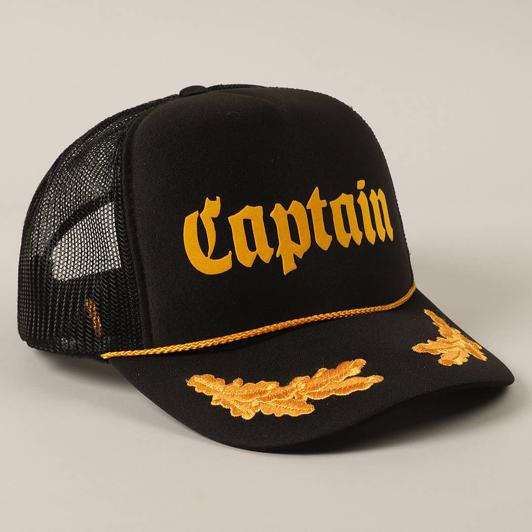 Captain Trucker Hat