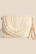 Woven Envelope Clutch