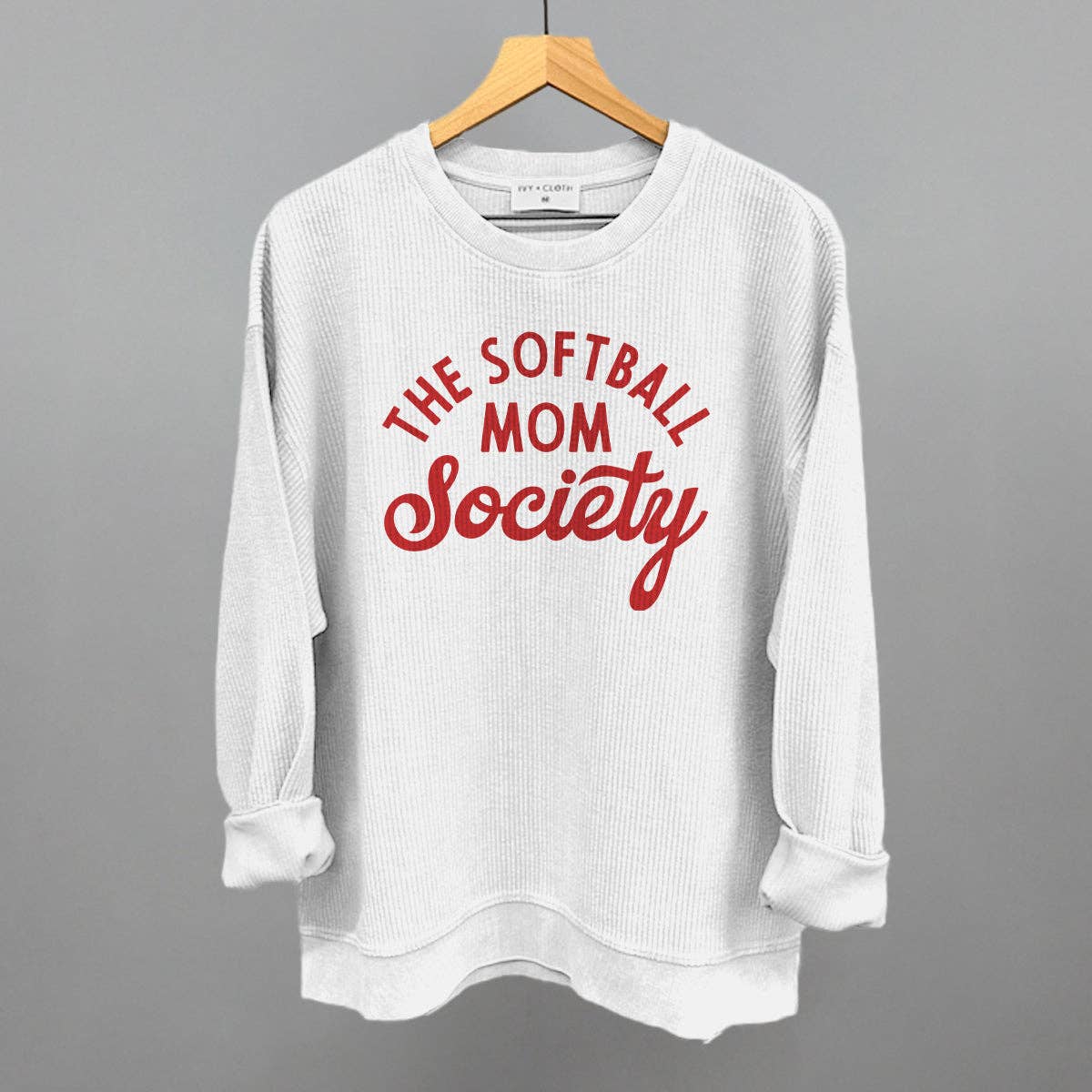 Softball Mom Society Oversized Terry Poncho