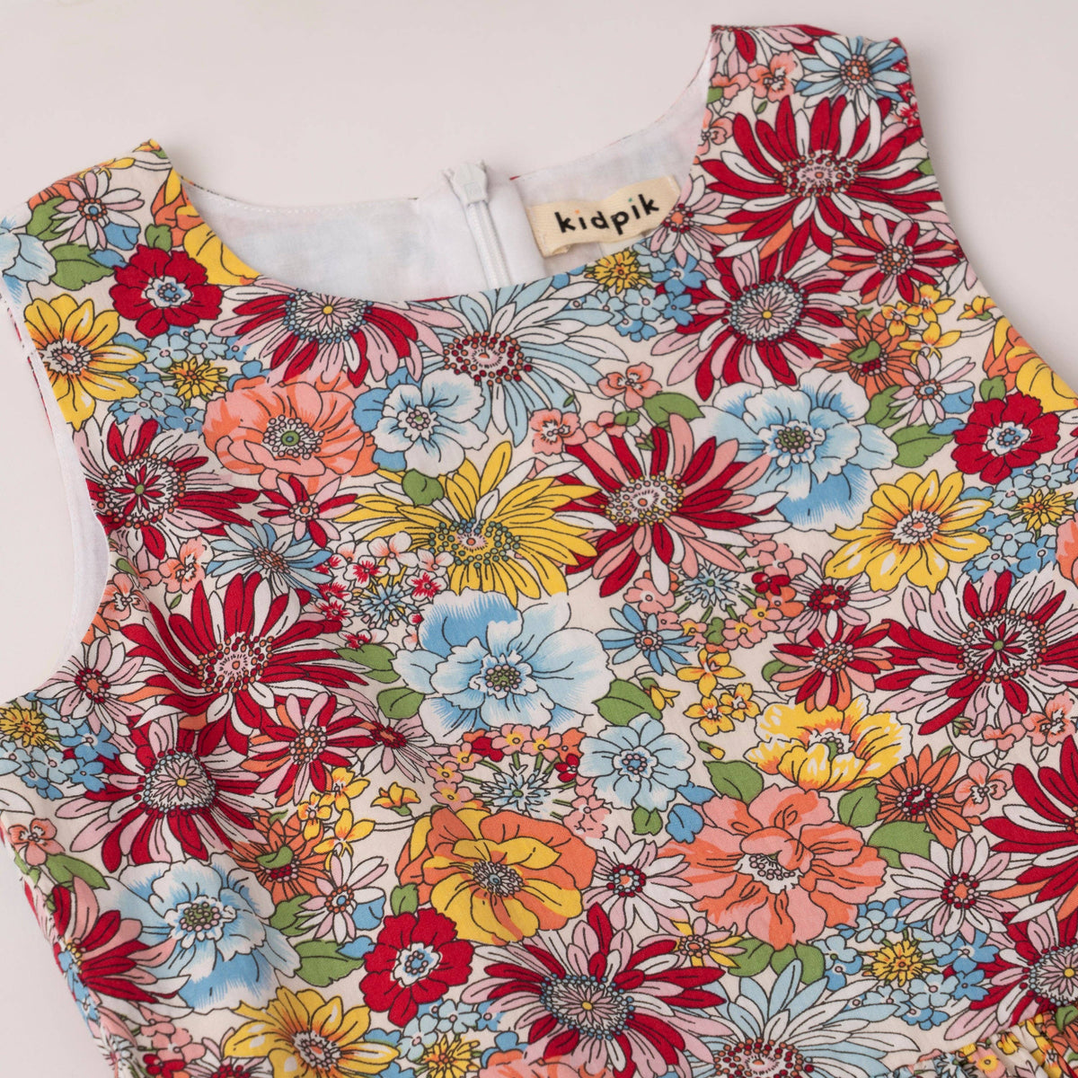 Girls Zinnia Floral Dress