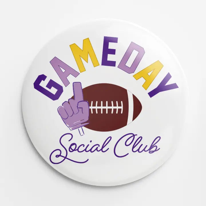 Game Day Social Club Button